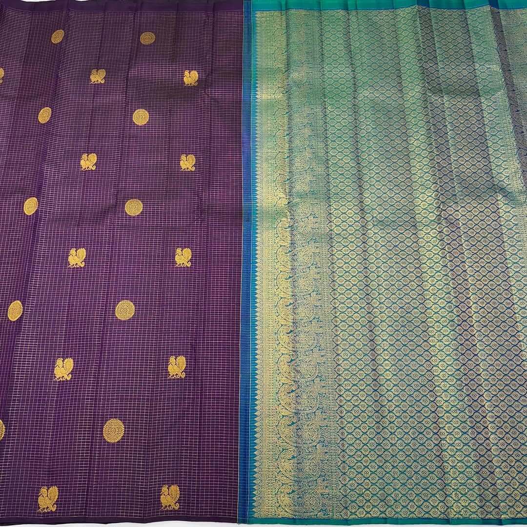 Engaging Purple Soft Silk Saree With Propinquity Blouse Piece