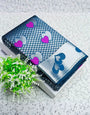 Incomparable Blue Soft Banarasi Silk Saree With Quintessential Blouse Piece