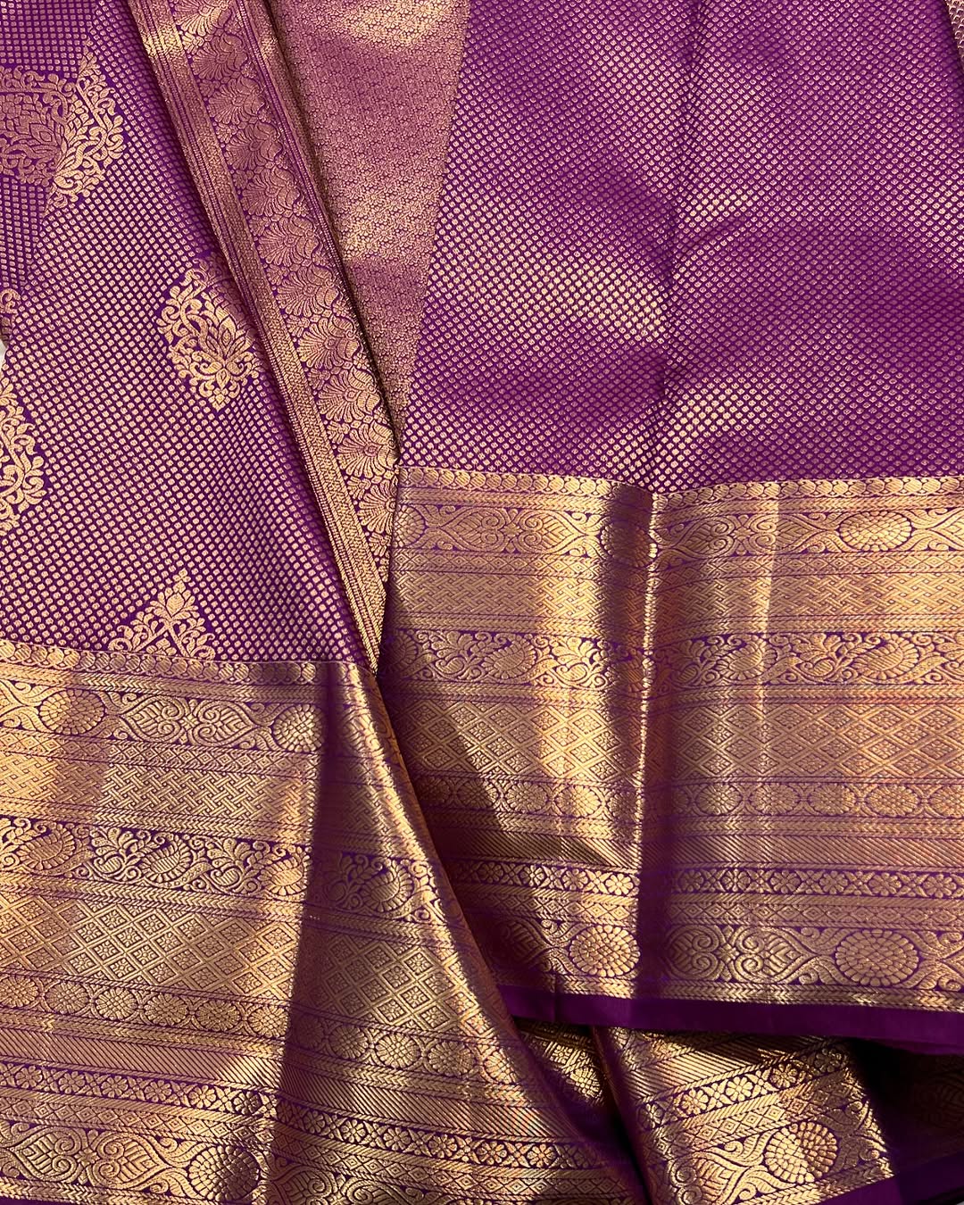 Posh Purple Soft Banarasi Silk Saree With Scrumptious Blouse Piece