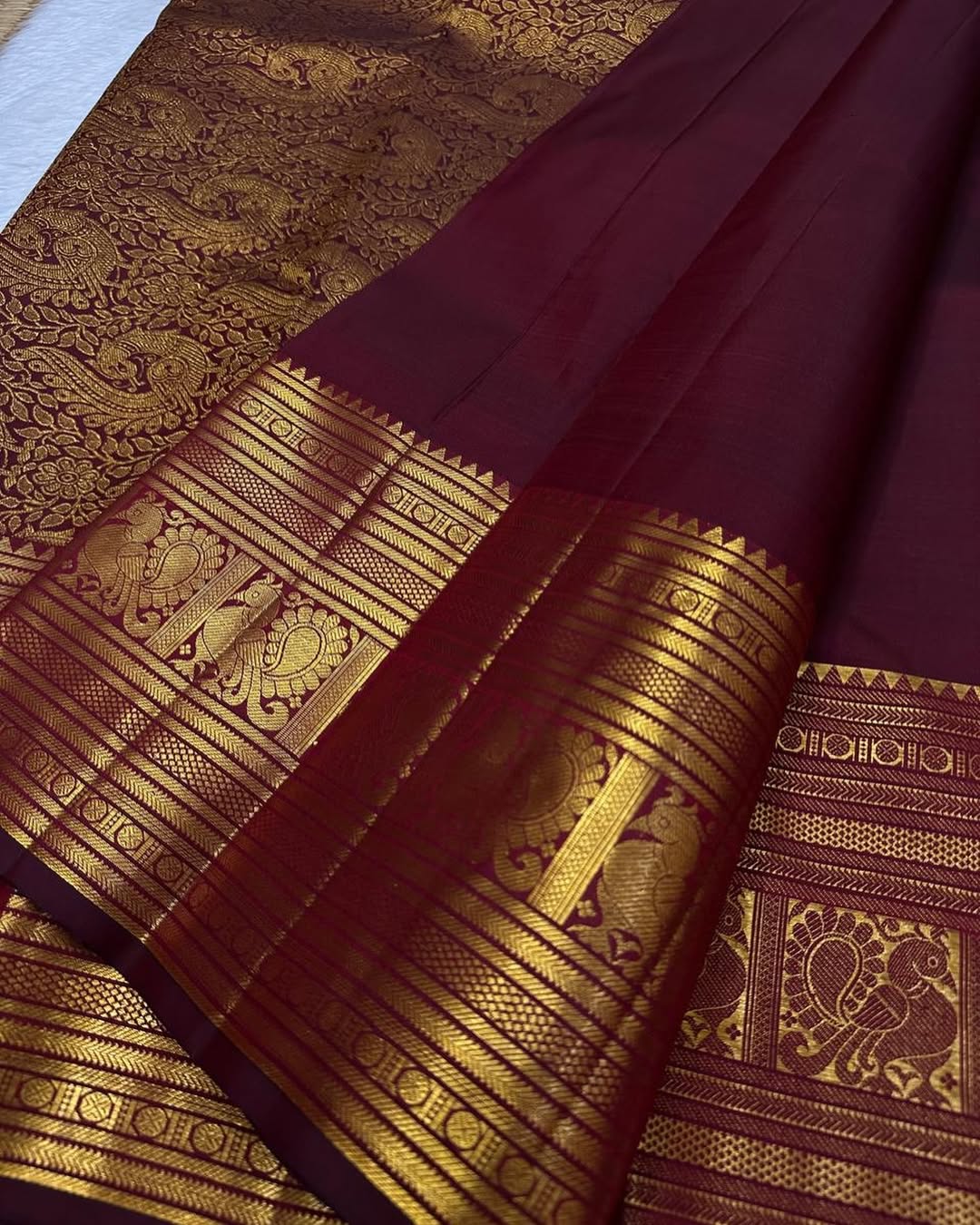 Traditional Maroon Soft Banarasi Silk Saree With Desultory Blouse Piece