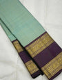 Evocative Firozi Soft Silk Saree With Woebegone Blouse Piece