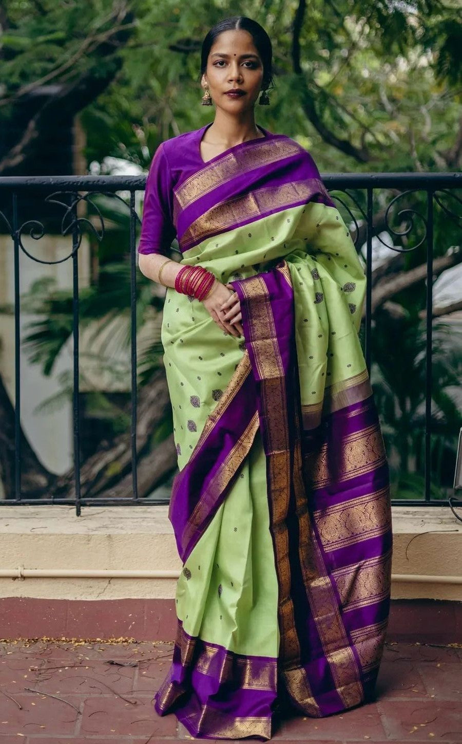 Mellifluous Pista Soft Silk Saree With Profuse Blouse Piece