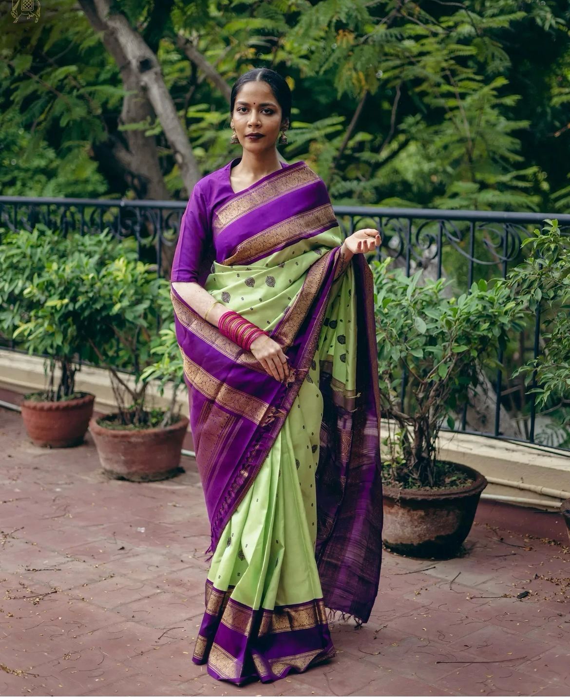 Mellifluous Pista Soft Silk Saree With Profuse Blouse Piece