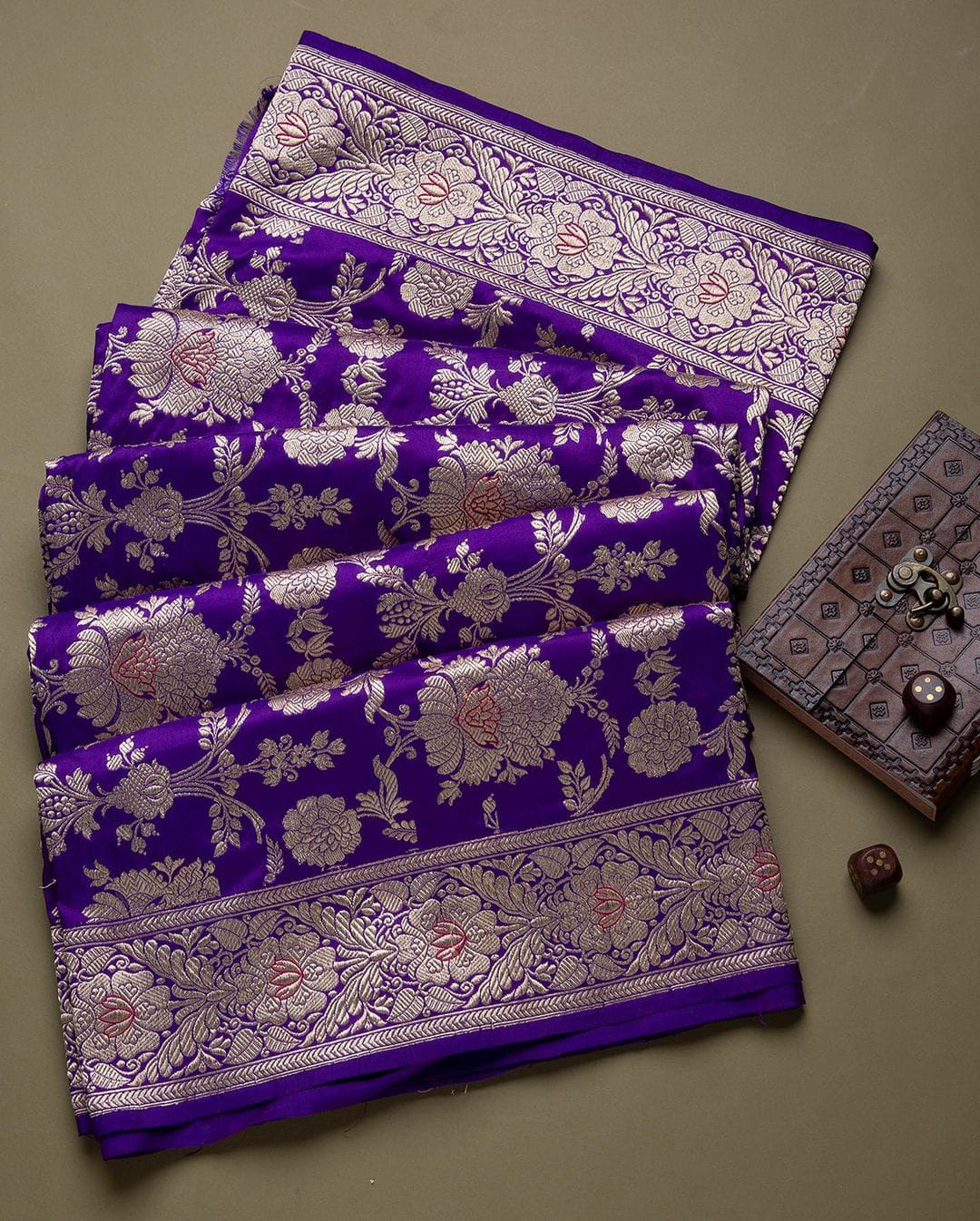 Exceptional Purple Soft Silk Saree With Angelic Blouse Piece