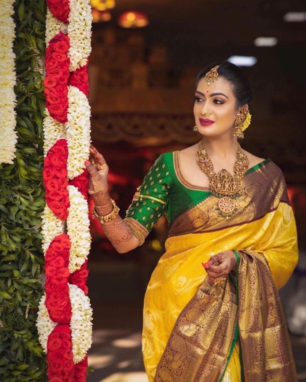 Charismatic Yellow Soft Silk Saree With Staring Blouse Piece – Kankaari