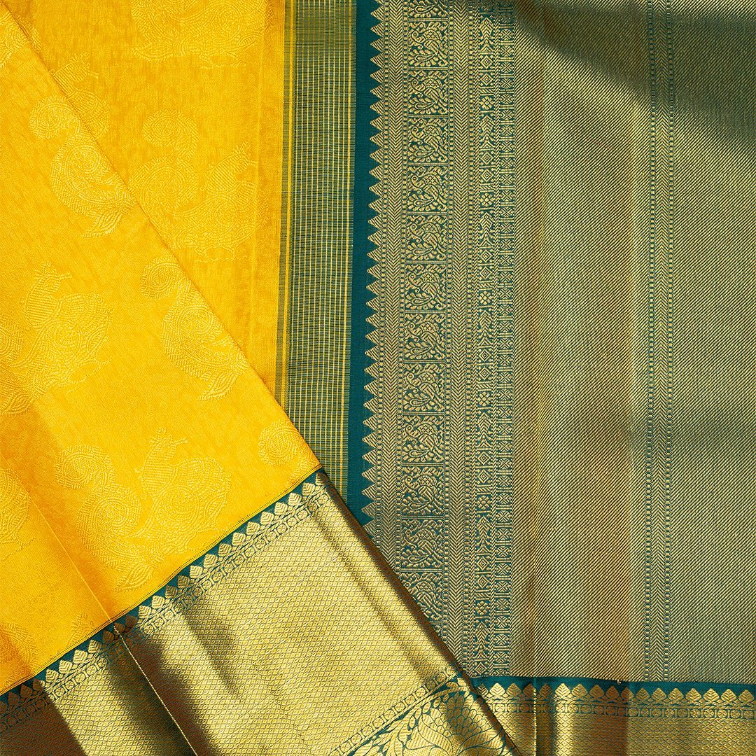 Flaunt Yellow Soft Silk Saree With Lovely Two Blouse Piece